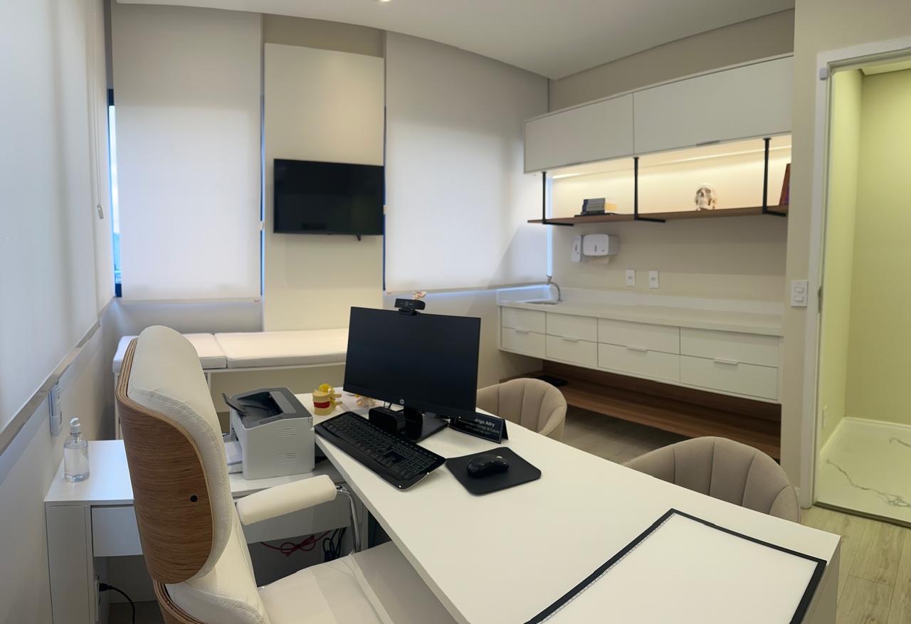 Consultório médico da Clínica Luccere